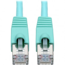 Tripp Lite N262-005-AQ Cat.6a STP Patch Network Cable - 5 ft Category 6a Network Cable for Network Device, Workstation, Switch, Hub, Patch Panel, Router, Modem, VoIP Device, Surveillance Camera, Server, POS Device - First End: 1 x RJ-45 Male Network - Sec
