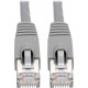 Tripp Lite N262-005-GY Cat.6a STP Patch Network Cable - 5 ft Category 6a Network Cable for Network Device, Workstation, Switch, Hub, Patch Panel, Router, Modem, VoIP Device, Surveillance Camera, Server, POS Device - First End: 1 x RJ-45 Male Network - Sec
