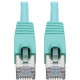 Tripp Lite N262-006-AQ Cat.6a STP Patch Network Cable - 6 ft Category 6a Network Cable for Network Device, Switch, Hub, Patch Panel, Router, Modem, VoIP Device, Surveillance Camera, Server, PoE-enabled Device - First End: 1 x RJ-45 Male Network - Second E