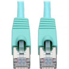 Tripp Lite N262-007-AQ Cat.6a STP Patch Network Cable - 7 ft Category 6a Network Cable for Network Device, Workstation, Switch, Hub, Patch Panel, Router, Modem, VoIP Device, Surveillance Camera, Server, POS Device - First End: 1 x RJ-45 Male Network - Sec