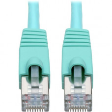 Tripp Lite N262-010-AQ Cat.6a STP Patch Network Cable - 7 ft Category 6a Network Cable for Network Device, Workstation, Switch, Hub, Patch Panel, Router, Modem, VoIP Device, Surveillance Camera, Server, POS Device - First End: 1 x RJ-45 Male Network - Sec