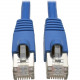 Tripp Lite Cat6a Snagless Shielded STP Patch Cable 10G, PoE, Blue M/M 20ft - Category 6a for Network Device, Switch, Modem, Router, Hub, Patch Panel, VoIP Device, Camera - 1.25 GB/s - Patch Cable - 20 ft - 1 x RJ-45 Male Network - 1 x RJ-45 Male Network -