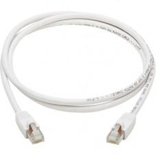 Tripp Lite Safe-IT N262AB-003-WH Cat.6a S/FTP Network Cable - 3 ft Category 6a Network Cable for Network Device, Patch Panel, Switch, Server, Modem, Router, Network Adapter, Hub, VoIP Device, Access Control Device, POS Device, ... - First End: 1 x RJ-45 M