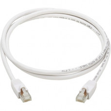 Tripp Lite Safe-IT N262AB-007-WH Cat.6a S/FTP Network Cable - 7 ft Category 6a Network Cable for Network Device, Patch Panel, Switch, Server, Modem, Router, Network Adapter, Hub, VoIP Device, Access Control Device, POS Device, ... - First End: 1 x RJ-45 M