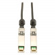Tripp Lite 2M SFP+ 10Gbase-CU Twinax Passive Copper Cable SFP-H10GB-CU2M Compatible Black 6ft 6&#39;&#39; - SFP+ - 6.56 ft - 1 x SFF-8431 Male SFP+ - 1 x SFF-8431 Male SFP+ - RoHS Compliance N280-02M-BK