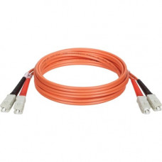 Tripp Lite 1.2M Duplex Multimode 62.5/125 Fiber Optic Patch Cable SC/SC 4&#39;&#39; 4ft 1.2 Meter - SC Male - SC Male - 4ft - Orange N306-004