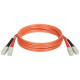 Tripp Lite 4M Duplex Multimode 62.5/125 Fiber Optic Patch Cable SC/SC 13&#39;&#39; 13ft 4 Meter - SC Male - SC Male - 13.12ft - Orange N306-04M