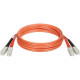Tripp Lite 25M Duplex Multimode 62.5/125 Fiber Optic Patch Cable SC/SC 82&#39;&#39; 82ft 25 Meter - SC Male - SC Male - 82.02ft - Orange N306-25M