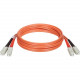 Tripp Lite 46M Duplex Multimode 62.5/125 Fiber Optic Patch Cable SC/SC 150&#39;&#39; 150ft 46 Meter - SC Male - SC Male - 150.92ft - Orange N306-46M