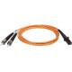 Tripp Lite 15M Duplex Multimode 62.5/125 Fiber Optic Patch Cable MTRJ/ST 50&#39;&#39; 50ft 15 Meter - MT-RJ Male - ST Male - 49.21ft - Orange N308-15M