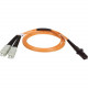 Tripp Lite 11M Duplex Multimode 62.5/125 Fiber Optic Patch Cable MTRJ/SC 36&#39;&#39; 36ft 11 Meter - MT-RJ Male - SC Male - 36.09ft - Orange N310-11M