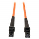 Tripp Lite 2M Duplex Multimode 62.5/125 Fiber Optic Patch Cable MTRJ/MTRJ 6&#39;&#39; 6ft 2 Meter - MT-RJ - MT-RJ - 6.56ft N312-02M