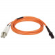 Tripp Lite 5M Duplex Multimode 62.5/125 Fiber Optic Patch Cable MTRJ/LC 16&#39;&#39; 16ft 5 Meter - MT-RJ Male - LC Male - 16.4ft - Orange N314-05M