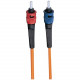 Tripp Lite 3M Duplex Multimode 62.5/125 Fiber Optic Patch Cable LC/ST 10&#39;&#39; 10ft 3 Meter - LC Male - ST Male - 9.84ft - Orange N318-03M