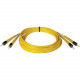 Tripp Lite 2M Duplex Singlemode 8.3/125 Fiber Optic Patch Cable ST/ST 6&#39;&#39; 6ft 2 Meter - ST - ST - 6.56ft N352-02M