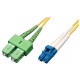 Tripp Lite 2M Duplex Singlemode 8.3/125 Fiber Optic Patch Cable LC/SC/APC 6&#39;&#39; 6ft 2 Meter - LC Male Network - SC Male Network - 6.56ft - RoHS Compliance N366-02M-AP