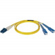 Tripp Lite 1M Duplex Singlemode 8.3/125 Fiber Optic Patch Cable LC/SC 3&#39;&#39; 3ft 1 Meter - LC - SC - 3.28ft N366-01M