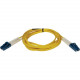 Tripp Lite 1M Duplex Singlemode 8.3/125 Fiber Optic Patch Cable LC/LC 3&#39;&#39; 3ft 1 Meter - LC Male - LC Male - 3.28ft - Yellow N370-01M