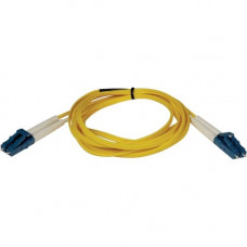 Tripp Lite 3M Duplex Singlemode 8.3/125 Fiber Optic Patch Cable LC/LC 10&#39;&#39; 10ft 3 Meter - LC Male - LC Male - 9.84ft - Yellow - TAA Compliance N370-03M