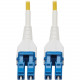 Tripp Lite N370-75M-AR Fiber Optic Duplex Network Cable - 246.06 ft Fiber Optic Network Cable for Network Device, Switch, Patch Panel - First End: 2 x LC Male Network - Second End: 2 x LC Male Network - 100 Gbit/s - Armored, LSZH, OFNR - 9/125 &micro;