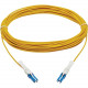 Tripp Lite N381C-10M 400Gb Duplex Singlemode 8.3/125 OS2 Fiber Optic Cable, Yellow, 10 m - 32.81 ft Fiber Optic Network Cable for Network Device, Transceiver, Patch Panel, Network Switch - First End: 2 x CS Male Network - Second End: 2 x CS Male Network -