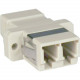 Tripp Lite Duplex Fiber Optic MMF / SMF Multimode Singlemode Coupler LC/LC - Plastic N455-000