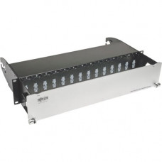 Tripp Lite High Density Rackmount Fiber Enclosure Panel 14 Cassette 2URM - 2U High - 19" Wide - Rack-mountable" N482-02U
