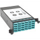 Tripp Lite 24-Fiber Patch Panel MTP/MPO to x12 LC 10Gb Breakout Cassette - 1 x MTP/MPO, 12 x LC - 13 Port(s) - 13 x RJ-11 - 12 x" N482-1M24-LC12