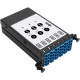 Tripp Lite 40/100GB to 10GB Breakout Cassette MTP/MPO to LC, N482 Chassis - 12 Port(s) - 12 x Duplex - Rack-mountable N482-3M8L12S