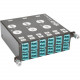 Tripp Lite 40Gb-10Gb Breakout Cassette x3 8-Fiber OM4 MTP/MPO to x12 Dup LC - 15 Port(s) - 12 x LC Port(s) - 3 x MT Port(s) N484-3M8-LC12