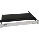 Tripp Lite N48LSM-16X16 Spine-Leaf MPO Panel, 16 x 16 Ports, 1U - 32 Port(s) - 1U High - Black - 19" Wide - Rack-mountable N48LSM-16X16