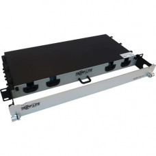 Tripp Lite N48M-2L24L-20 Preloaded Fiber Panel - 24 x Duplex - 1U High - Aqua, White - 19" Wide - Rack-mountable N48M-2L24L-20