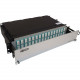 Tripp Lite N48M-32M8L4-03 Preloaded Fiber Patch Panel - 128 x Duplex - 2U High - Aqua - 19" Wide - Rack-mountable N48M-32M8L4-03