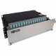 Tripp Lite N48M-48M8L4-05 Preloaded Fiber Patch Panel - 192 x Duplex - 3U High - Aqua - 19" Wide - Rack-mountable N48M-48M8L4-05