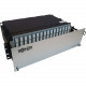 Tripp Lite N48S-64M8L4-03 Preloaded Fiber Patch Panel - 256 x Duplex - 3U High - Yellow - 19" Wide - Rack-mountable N48S-64M8L4-03