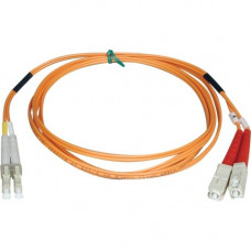 Tripp Lite 20M Duplex Multimode 50/125 Fiber Optic Patch Cable LC/SC 65&#39;&#39; 65ft 20 Meter - LC - SC - 65.62ft N516-20M
