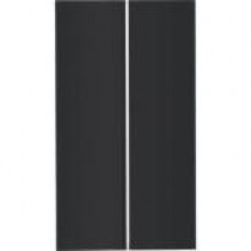 Panduit N51SPS Side Panel - Black - 45U Rack Height - 1 Pack - 82.7" Height - 40.6" Width - 42" Depth N51SPS