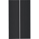 Panduit N51SPS Side Panel - Black - 45U Rack Height - 1 Pack - 82.7" Height - 40.6" Width - 42" Depth N51SPS