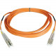 Tripp Lite 10M Duplex Multimode 50/125 Fiber Optic Patch Cable LC/LC 33&#39;&#39; 33ft 10 Meter - LC Male - LC Male - 32.81ft N520-10M