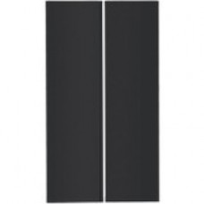 Panduit N52SPS Side Panel - Black - 45U Rack Height - 1 Pack - 82.7" Height - 46.6" Width - 48" Depth - TAA Compliance N52SPS