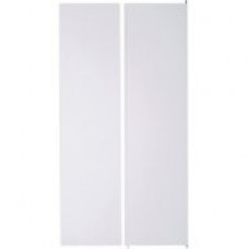 Panduit N52SPSW Side Panel - White - 45U Rack Height - 1 Pack - 82.7" Height - 46.6" Width - 48" Depth - TAA Compliance N52SPSW
