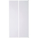 Panduit N52SPSW Side Panel - White - 45U Rack Height - 1 Pack - 82.7" Height - 46.6" Width - 48" Depth - TAA Compliance N52SPSW