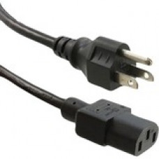 ENET Standard Power Cord - 250 V AC / 10 A - Black - 6 ft Cord Length N615-C13-6F-ENC