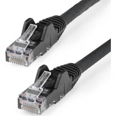 Startech.Com 3m(10ft) CAT6 Ethernet Cable, LSZH (Low Smoke Zero Halogen) 10 GbE Snagless 100W PoE UTP RJ45 Black Network Patch Cord, ETL - 10ft/3m Black LSZH CAT6 Ethernet Cable - 10GbE Multi Gigabit 1/2.5/5Gbps/10Gbps to 55m - 100W PoE++ - ANSI/TIA-568-2