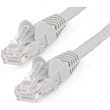 Startech.Com 3m(10ft) CAT6 Ethernet Cable, LSZH (Low Smoke Zero Halogen) 10 GbE Snagless 100W PoE UTP RJ45 Gray Network Patch Cord, ETL - 10ft/3m Gray LSZH CAT6 Ethernet Cable - 10GbE Multi Gigabit 1/2.5/5Gbps/10Gbps to 55m - 100W PoE++ - ANSI/TIA-568-2.D