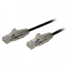 Startech.Com 10ft CAT6 Cable - Slim CAT6 Patch Cord - Black Snagless RJ45 Connectors - Gigabit Ethernet Cable - 28 AWG - LSZH (N6PAT10BKS) - Slim CAT6 cable is 36% thinner than a standard CAT 6 network cable - Patch cable is tested to comply with Category