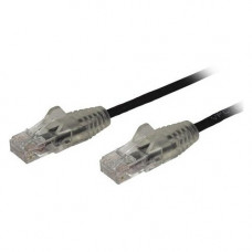 Startech.Com 6ft CAT6 Cable - Slim CAT6 Patch Cord - Black - Snagless RJ45 Connectors - Gigabit Ethernet Cable - 28 AWG - LSZH (N6PAT6BKS) - Slim CAT6 cable is 36% thinner than a standard CAT 6 network cable - Patch cable is tested to comply with Category