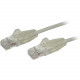 Startech.Com 6 in CAT6 Cable - Slim CAT6 Patch Cord - Gray Snagless RJ45 Connectors - Gigabit Ethernet Cable - 28 AWG - LSZH (N6PAT6INGRS) - Slim CAT6 cable is 36% thinner than a standard CAT 6 network cable - Patch cable is tested to comply with Category