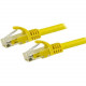 Startech.Com 15m Yellow Gigabit Snagless RJ45 UTP Cat6 Patch Cable - 15 m Patch Cord - 49.21 ft Category 6 Network Cable for Network Device - First End: 1 x RJ-45 Male Network - Second End: 1 x RJ-45 Male Network - Patch Cable - Gold Plated Contact - Yell