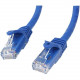 Startech.Com 10ft CAT6 Ethernet Cable - Blue Snagless Gigabit CAT 6 Wire - 100W PoE RJ45 UTP 650MHz Category 6 Network Patch Cord UL/TIA - 10ft Blue CAT6 Ethernet cable delivers Multi Gigabit 1/2.5/5Gbps & 10Gbps up to 160ft - 650MHz - Fluke tested to